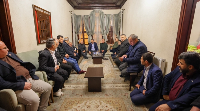 MERAM MUHTARLARINDAN BAŞKAN KAVUŞ'A TEŞEKKÜR 