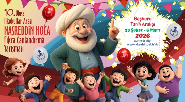 NASREDDİN HOCA FIKRA CANLANDIRMA YARIŞMASI BAŞVURU TARİHLERİ BELLİ OLDU! 