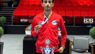 NEÜ'lü Seyyid Türkcan Yıldırım ÜNİLİG Bilardo Türkiye Şampiyonası'nda İkincilik Elde Etti 