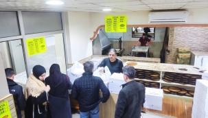 RAMAZAN LEZZETİ TAHİNLİ PİDEYE YOĞUN İLGİ 