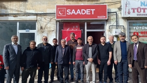 SAADET PARTİSİ HADİM İLÇE KONGRESİ GERÇEKLEŞTİ 