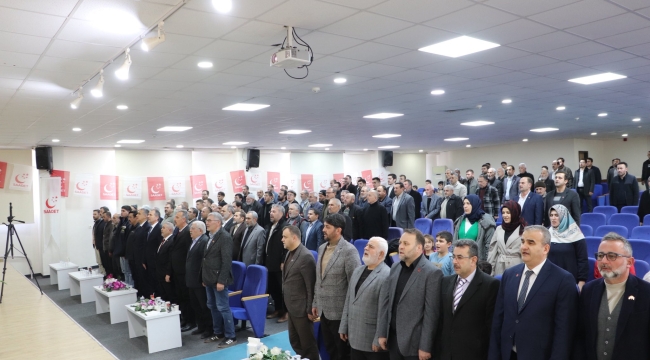 SAADET PARTİSİ KADINHANI 9. OLAĞAN İLÇE KONGRESİ BÜYÜK COŞKUYLA GERÇEKLEŞTİRİLDİ 