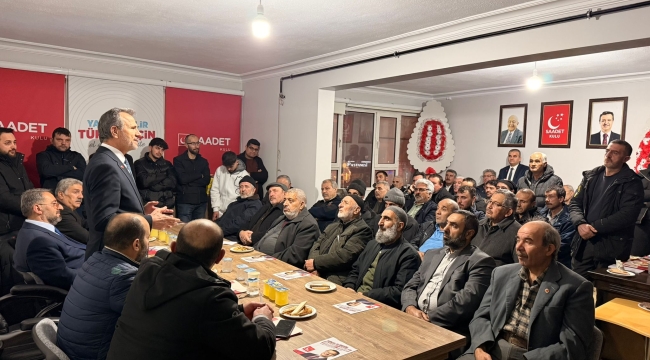 Saadet Partisi Kulu İlçe Teşkilatı İlçe Divan Toplantısı Gerçekleştirdi. 