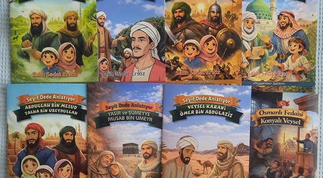 SALİH SEDAT ERSÖZ'ÜN ÇOCUK KİTAPLARI SERİSİ YAYIMLANDI 