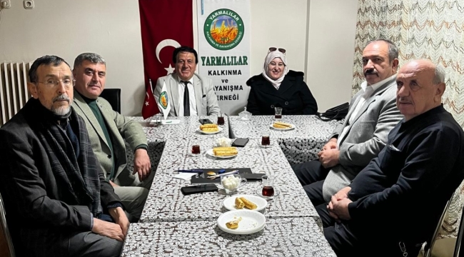 VAHİT YILDIZ,YARMALILAR VE OBRUKLULAR DERNEĞİ'NE MİSAFİR OLDU 