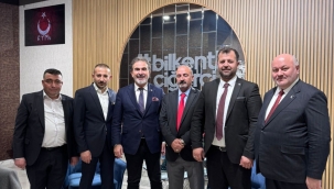 Yeniden Refah Partisi'nden Bilkentli Ciğerci'ye 'hayırlı olsun' ziyareti