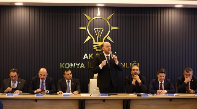 AK Parti Konya Teşkilatı İftar Programında Buluştu 