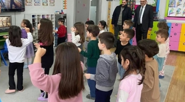 Akşehir İlçe Milli Eğitim Müdürü Topaloğlu'ndan Küçük Ağa Anaokulu'na Ziyaret 