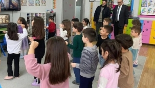 Akşehir İlçe Milli Eğitim Müdürü Topaloğlu'ndan Küçük Ağa Anaokulu'na Ziyaret 