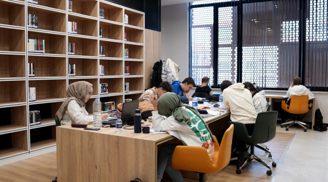ALİ ULVİ KURUCU GENÇLİK MERKEZİ KÜTÜPHANESİ'NDE REZERVASYON SİSTEMİ BAŞLADI 