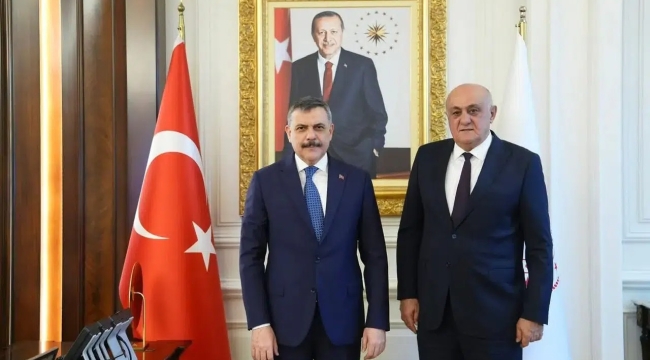 Başkan Erkoyuncu, Bakan Çiftçi ile buluştu 