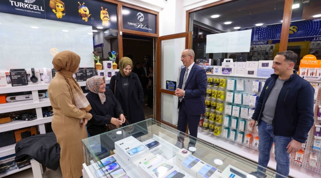 Başkan Kavuş, Bedesten'de bayram coşkusuna ortak oldu 