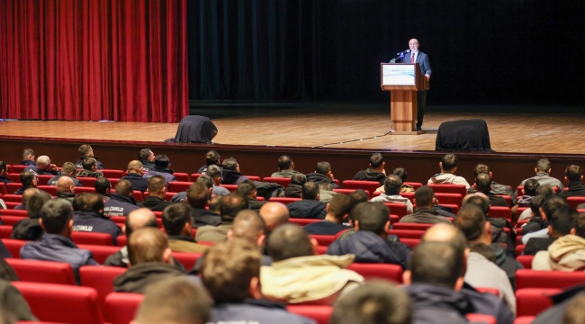 BAŞKAN PEKYATIRMACI: "SADECE BUGÜNÜ DEĞİL, GELECEĞİ DE İNŞA EDİYORUZ" 