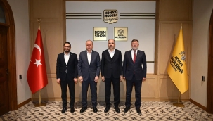 BAŞKAN SAĞLAM; ŞEHRİMİZİ EL BİRLİĞİYLE DAHA İLERİYE TAŞIMAYA DEVAM EDECEĞİZ. 