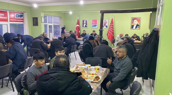CHP YUNAK İFTARDA BULUŞTU 