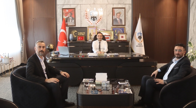 DİLBER VE ARSLANALP'DAN BAŞKAN MEŞE'YE ZİYARET 