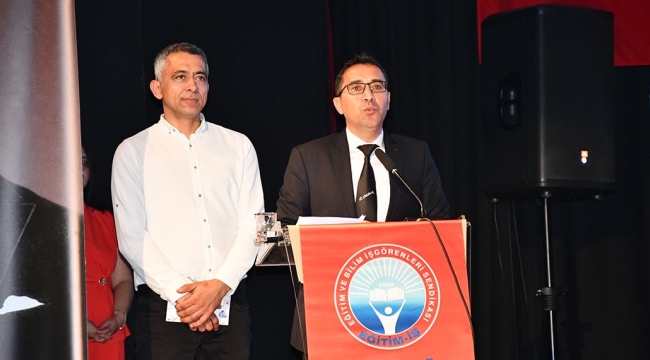 EĞİTİM-İŞ AKŞEHİR'DEN ŞİİR, MÜZİK VE DUYGU DOLU GECE 