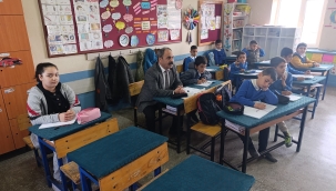 İŞCAN'DAN BİRLEŞTİRİLMİŞ SINIFLI OKULLARA ZİYARET 