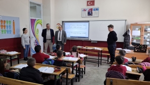 İŞCAN'DAN DÖRDÜNCÜ ÇEYREKTE DÖRT OKUL ZİYARETİ  