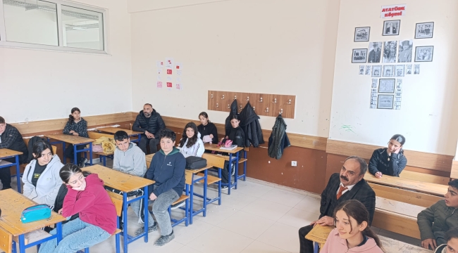 İŞCAN'DAN SÜLÜKLÜ OKULLARINA ZİYARET 