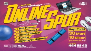 KADINLARA ÖZEL "ONLINE SPOR" KAYITLARI BAŞLADI 