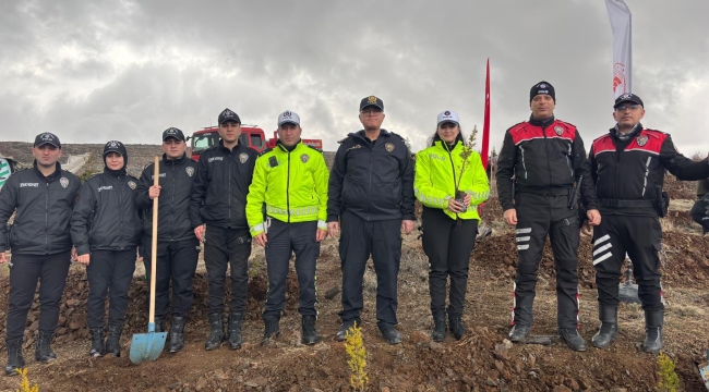Konya Emniyetinden Geleceğe Nefes: "Türkiye'nin Gücü Orman" 