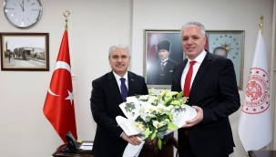 KONYA SMMM ODASI'DAN VALİ AKIN'A ZİYARET 