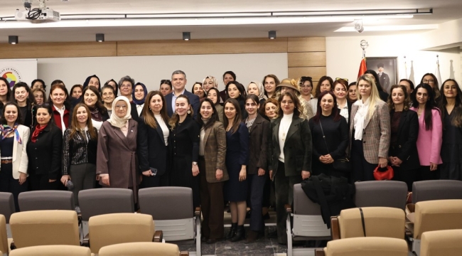 KSO'DA KADIN GİRİŞİMCİLİĞİ KONUŞULDU 