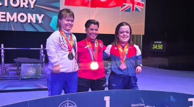 MERAM BELEDİYESPORLU BESRA DUMAN AVRUPA ŞAMPİYONU OLDU 