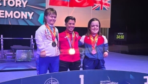 MERAM BELEDİYESPORLU BESRA DUMAN AVRUPA ŞAMPİYONU OLDU 