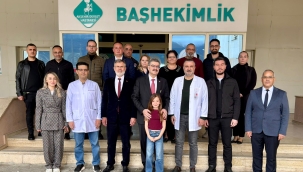  ORHAN ERDEM'DEN AKŞEHİR DEVLET HASTANESİNE BAYRAM ZİYARETİ 