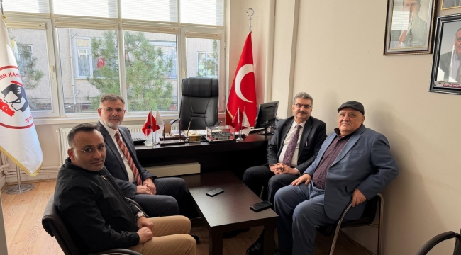 ORHAN ERDEM'DEN BAŞKAN YAYLA'YA HAYIRLI OLSUN ZİYARETİ