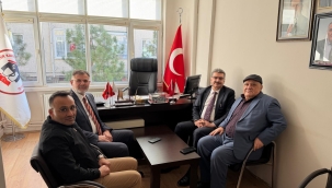 ORHAN ERDEM'DEN BAŞKAN YAYLA'YA HAYIRLI OLSUN ZİYARETİ