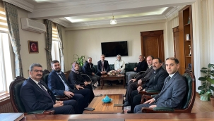 ORHAN ERDEM'DEN KAYMAKAM OKÇİN'E ZİYARET 