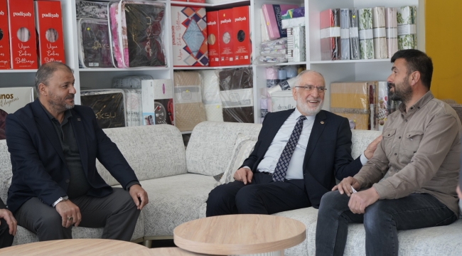 Saadet Partisi Milletvekili Mehmet Karaman Konya'da temaslarda bulundu. 