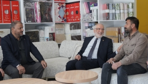 Saadet Partisi Milletvekili Mehmet Karaman Konya'da temaslarda bulundu. 