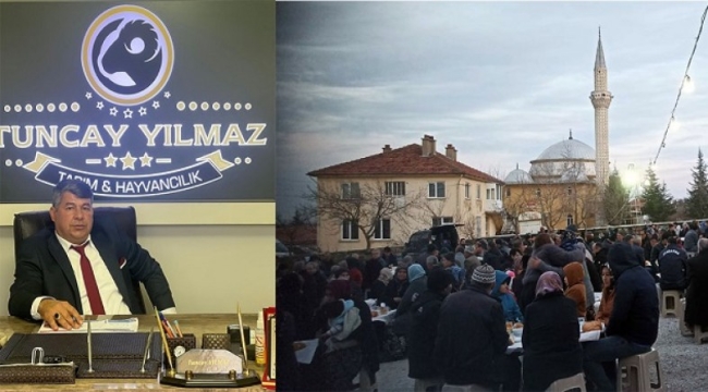 SARAY MAHALLESİ'NDE GELENEKSEL İFTAR COŞKUSU