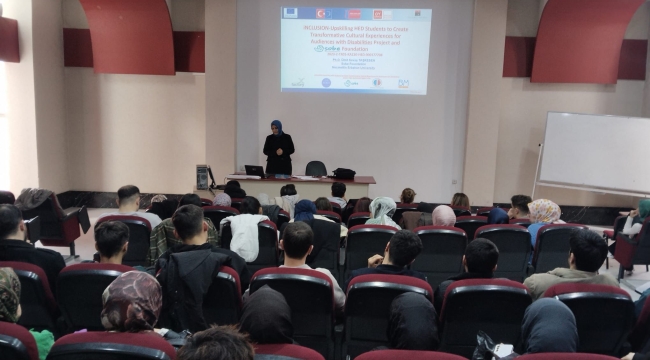 SOBE İNCLUSION Projesi NEÜ'de Tanıtıldı 