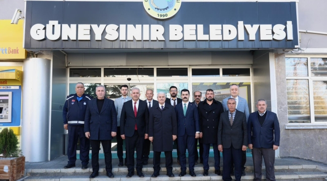 Vali İbrahim Akın Güneysınır İlçesini Ziyaret Etti 