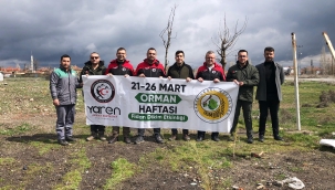 Yaren Arama Kurtarma'dan Orman Haftası'nda Fidan Dikimi 