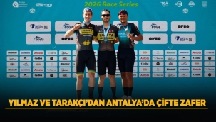 YILMAZ VE TARAKÇI'DAN ANTALYA'DA ÇİFTE ZAFER