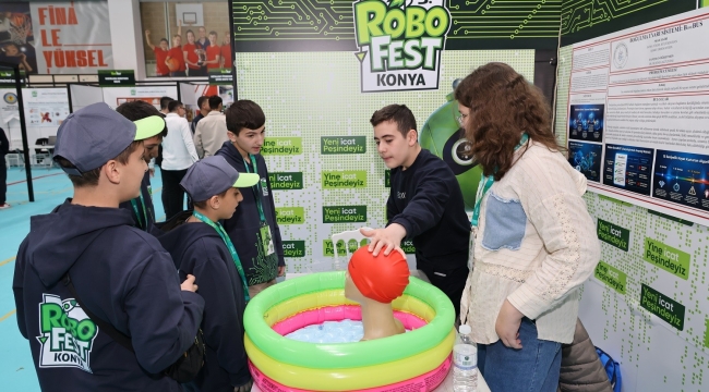 3. ROBOFEST KONYA ROBOT YARIŞMASI BÜYÜK BİR KATILIMLA BAŞLADI 