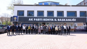 AK Parti Konya Teşkilatı Bozkır'da vatandaşlarla bir araya geldi 