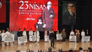 AKŞEHİR'DE 23 NİSAN ULUSAL EGEMENLİK VE ÇOCUK BAYRAMI COŞKUYLA KUTLANDI