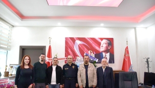 AKŞEHİR GAZETECİLER CEMİYETİ'NDEN İLÇE EMNİYET MÜDÜRLÜĞÜNE ZİYARET 