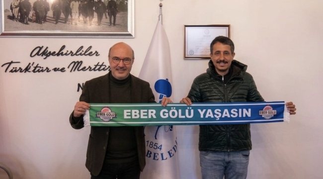 Akşehir Gölü için önemli ziyaret. 