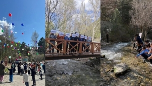 AKŞEHİR GÜLÜMSEYEN ÇOCUKLAR DERNEĞİ'NDEN 23 NİSAN'A ANLAM KATAN ETKİNLİK 