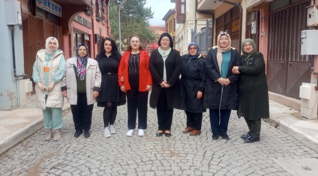 ANAHTAR PARTİ KADIN KOLLARINDAN BATI CEPHESİ KADINLAR DERNEĞİ'NE ZİYARET 