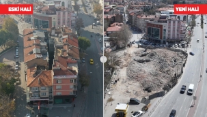 BAŞKAN ALTAY BEŞYOL KAVŞAĞI'NDA KAMULAŞTIRDIKLARI 8 BİNADA YIKIM ÇALIŞMALARINI TAMAMLADIKLARINI AÇIKLADI 