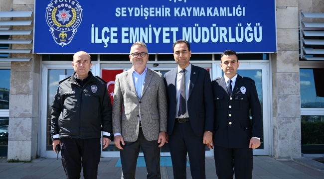 BAŞKAN USTAOĞLU, EMNİYET PERSONELİNİ UNUTMADI 